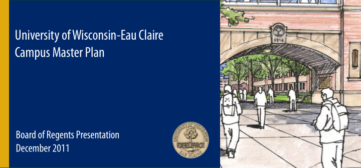 university of wisconsin eau claire campus master plan