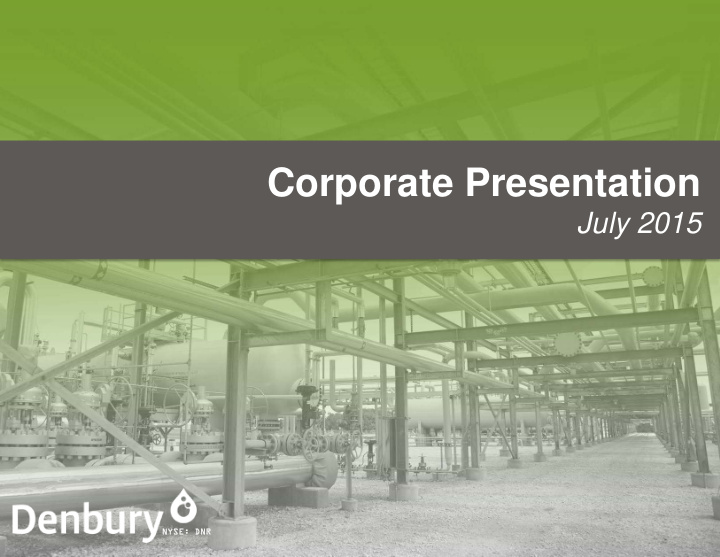 corporate presentation