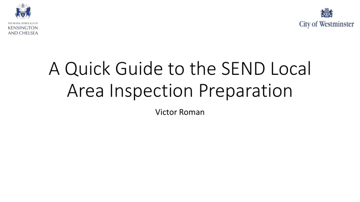 area inspection preparation