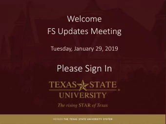 Please Sign In  AGENDA  Guest Speaker Robin Wyatt - In  International SOS  New Employee In