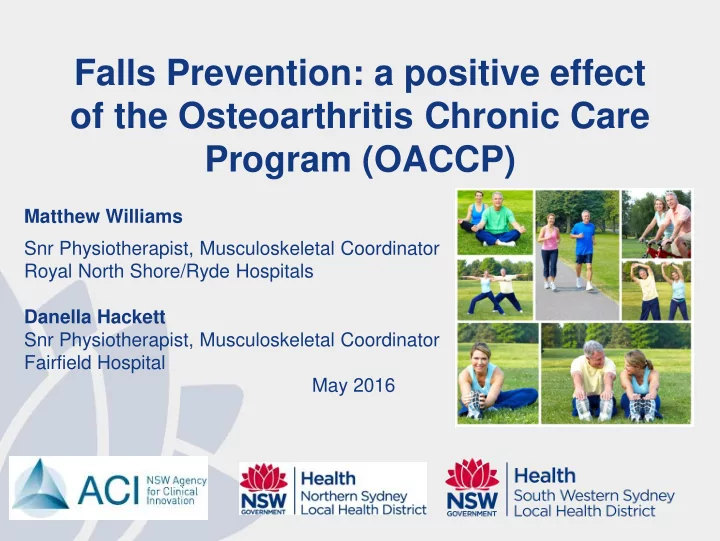 falls prevention a positive effect