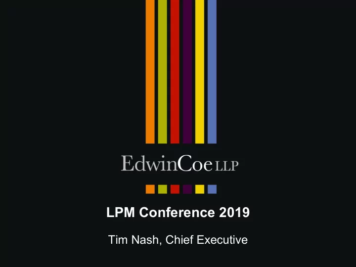 lpm conference 2019