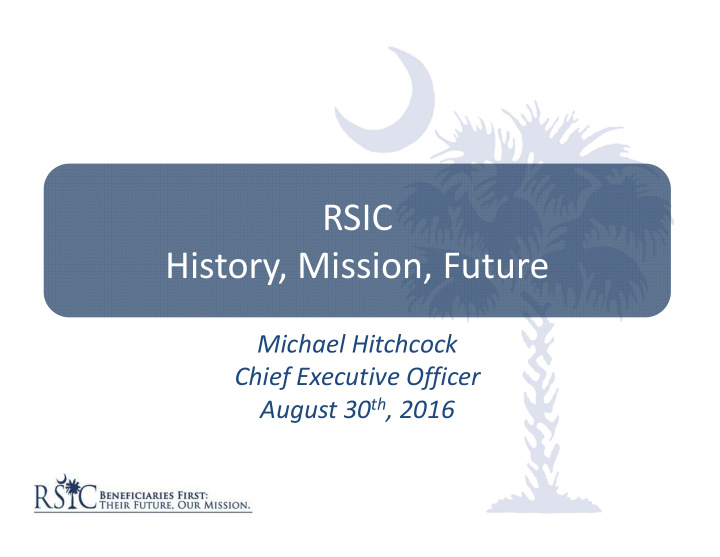 rsic history mission future