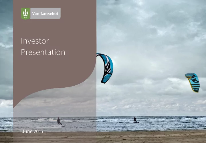 investor presentation