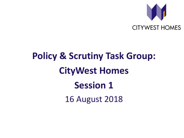 citywest homes