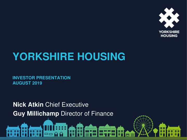 yorkshire housing