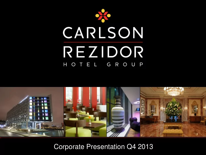 corporate presentation q4 2013