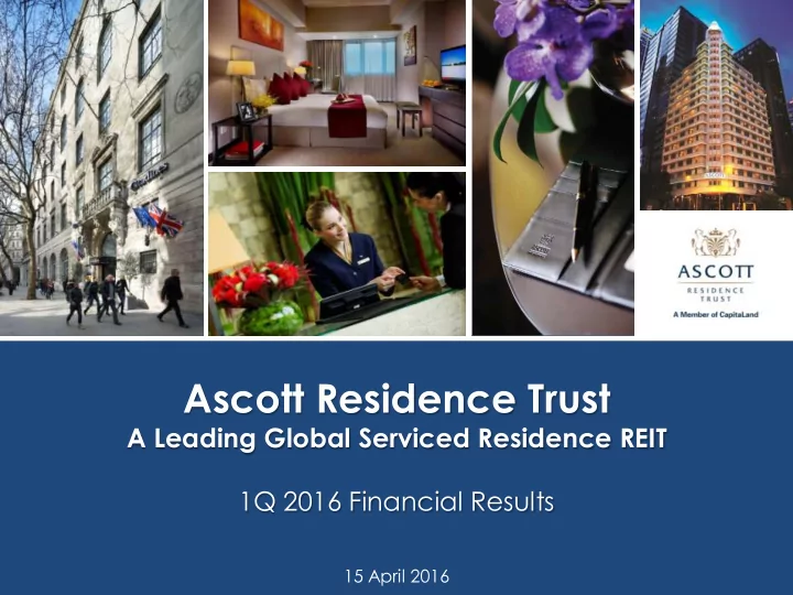 ascott residence trust
