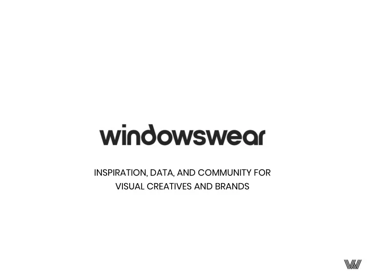 inspiration data and community for visual creatives and