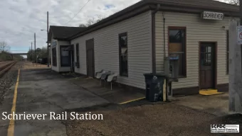 Schriever Rail Station  Organizational Overview  South Central Planning and Development  Commission