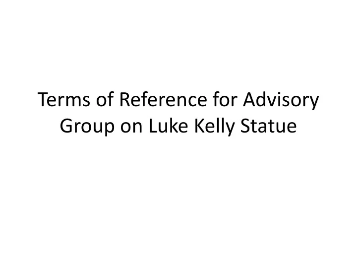 group on luke kelly statue history