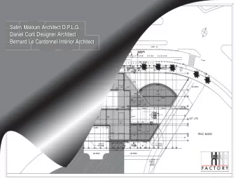Salim  Salim  m aloum  m Maloum  Ma  m Architect D.P.L.G.  m  A  rchitect D.P.L.G.  Daniel Corti
