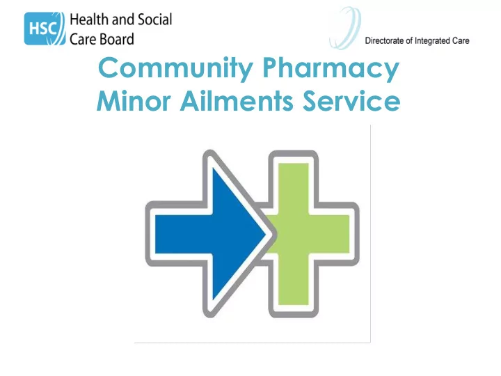 community pharmacy