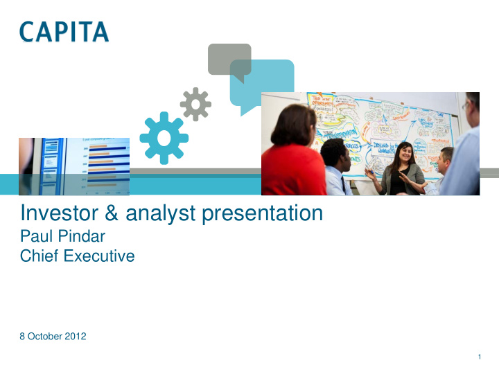 investor analyst presentation