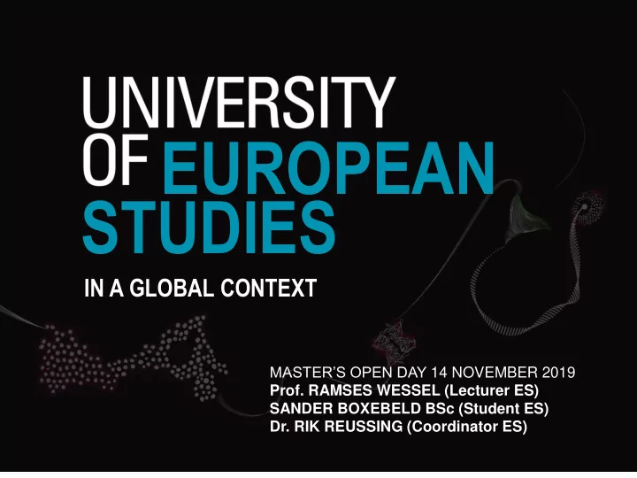 european studies