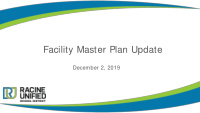 facility master plan update