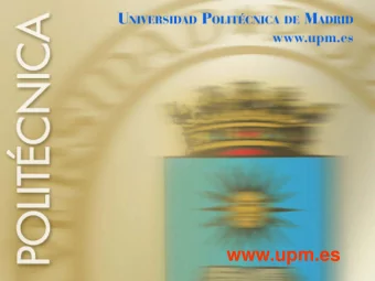 www.upm.es  Region of Madrid  CONTEXT  Of 47 million people who live in Spain, more than 6 million