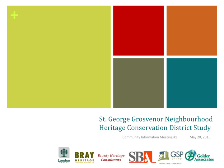 st george grosvenor neighbourhood heritage conservation