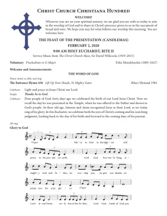 Christ Church Christiana Hundred  WELCOME!  Wherever you are on your spiritual journey, we are glad