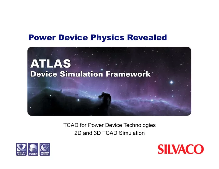power device physics revealed