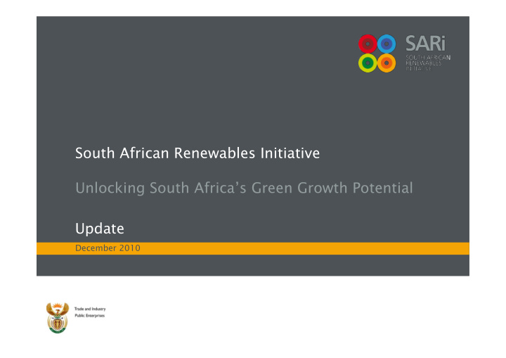 south african renewables initiative unlocking south