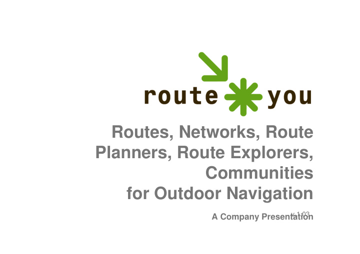 routes networks route routes networks route planners