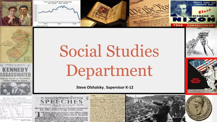 social studies department