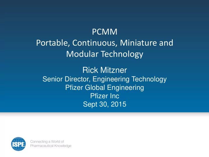 pcmm
