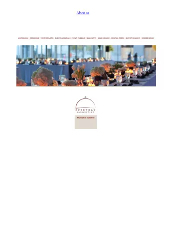 About us  About us  General Manager  MASSIMO SALERNO 1998   I  inaugurate  and  launch  an