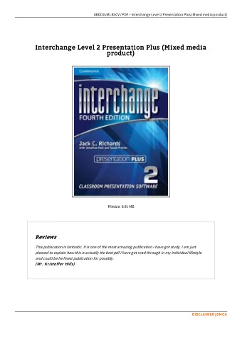 Interchange Level 2 Presentation Plus (Mixed media  Interchange Level 2 Presentation Plus (Mixed