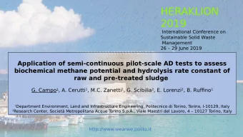 HERAKLION  2019  International Conference on  Sustainable Solid Waste  Management  26  29 June