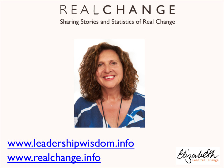 leadershipwisdom info realchange info