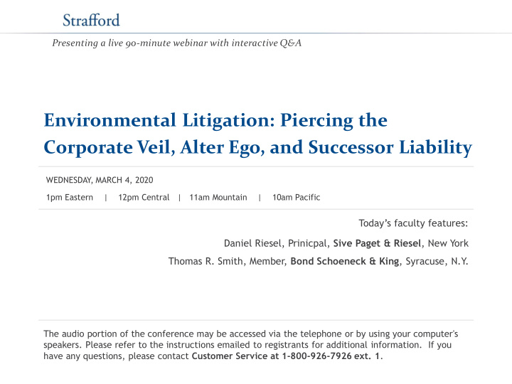 environmental litigation piercing the corporate veil