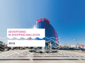 IN SHOPPING MALLDOVA  Mock-up in ATRIUM  TECHNICAL  RATE  * The price does not include  DEFINITION