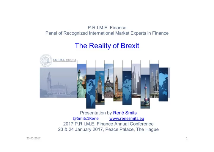 the reality of brexit
