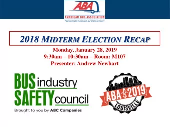 115 th CONGRESS  2018 = Republicans control both chambers  U.S. Senate  House of Representatives