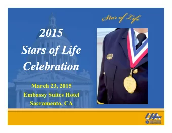 2015  2015  Stars  Stars of  of Life  Life  Celebration  Celebration  March 23, 2015  Embassy