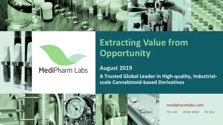 extracting value from opportunity