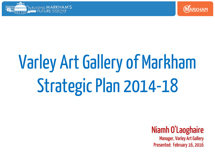 varley art gallery of markham