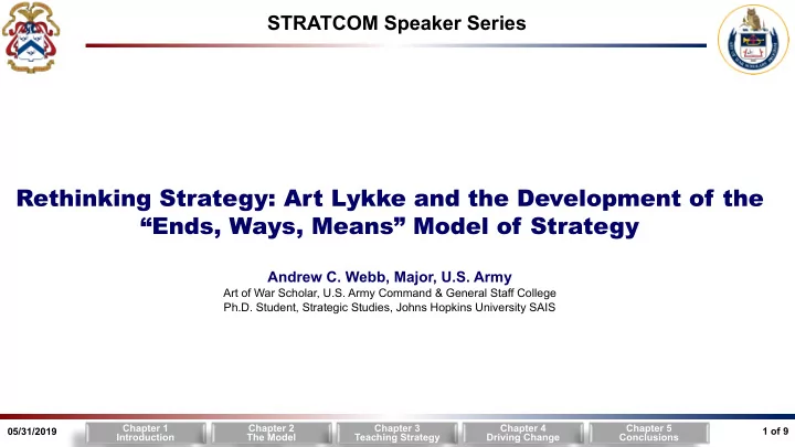 rethinking strategy art lykke and the development of the