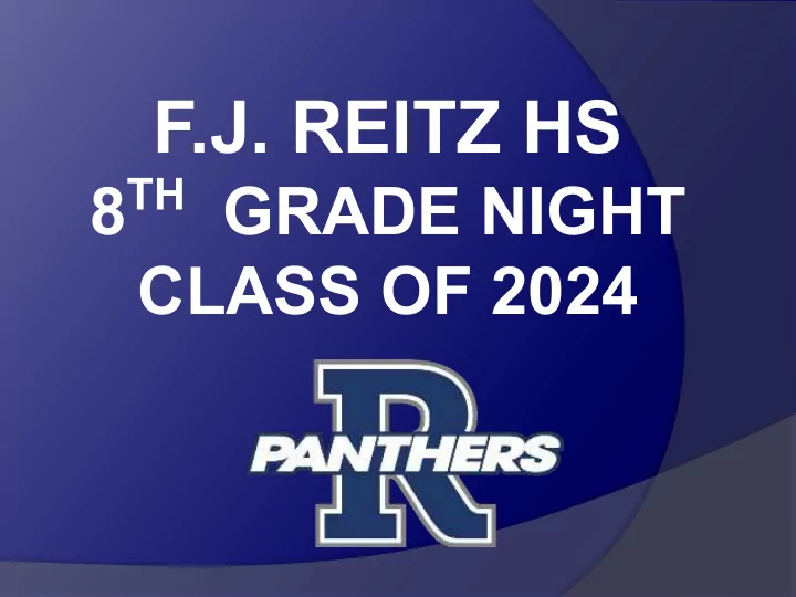 f j reitz hs