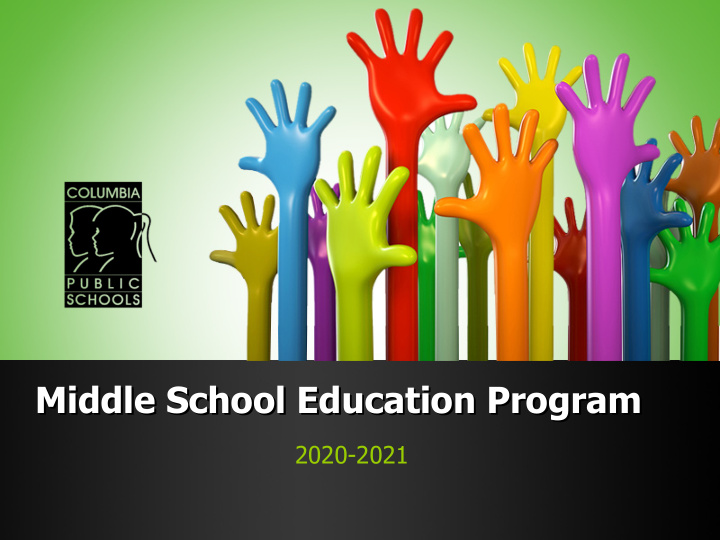 middle school education program