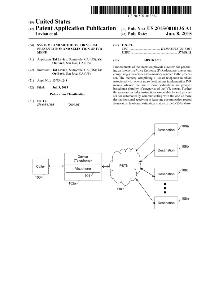 102a 110 108n destination patent application publication