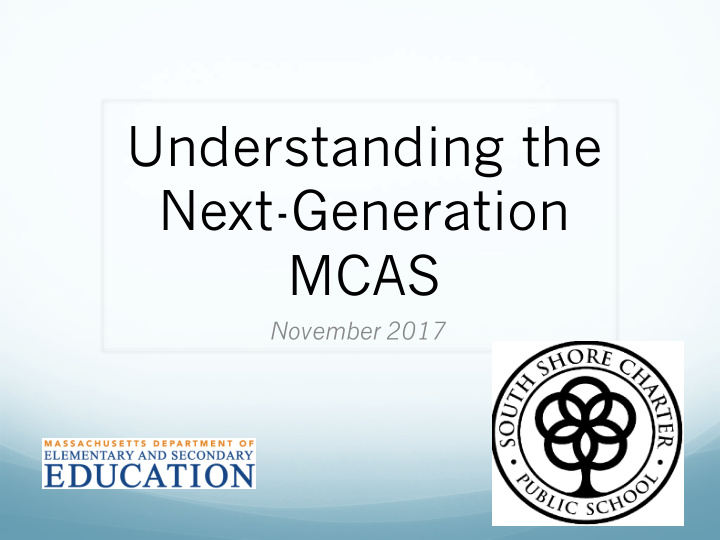 understanding the next generation mcas