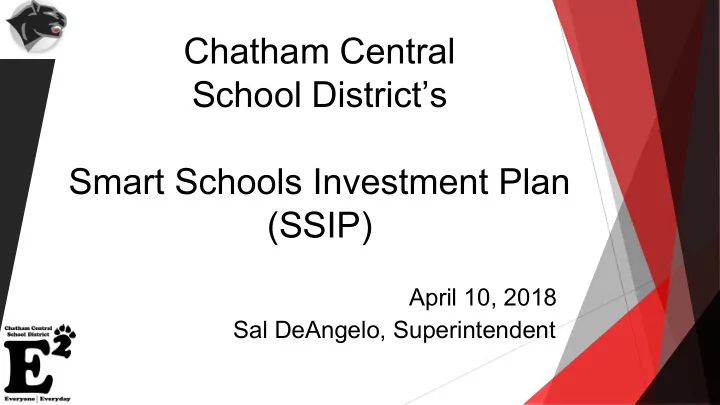 chatham central school district s smart schools