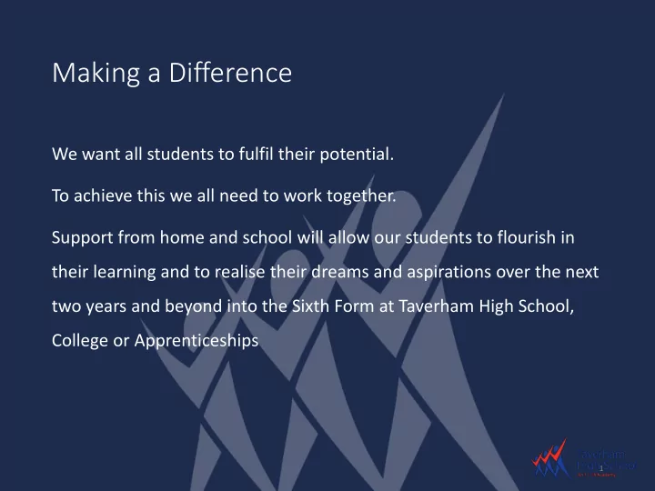 making a difference