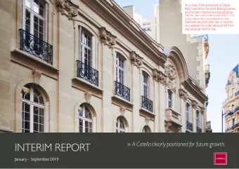 14 NOVEMBER 2019  Catella group  |  Interim report  7  14 NOVEMBER 2019  Catella