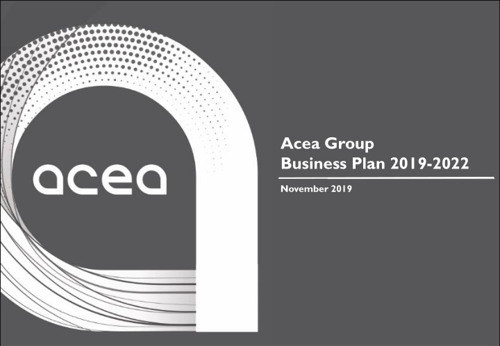 acea group business plan 2019 2022