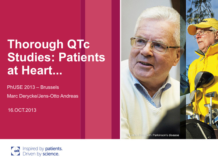 thorough qtc studies patients at heart