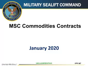 January 2020  N7  Learning O  Objec  ectives  The overarching objective of this lesson is to